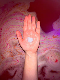 FLOWER OF LIFE - SPRING CRYSTAL INFUSED BATH BOMB