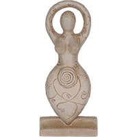 Gypsum Goddess-Spring Goddess 5.5"H