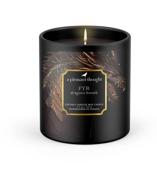 FYR | DRAGON'S BREATH | RAVEN CANDLE: Wood