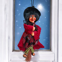 Kitchen Witch Doll Nerina red