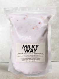 MILKY WAY 30 oz Crystal Infused Mineral Soaking Salt