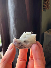 Agate Dragon Skull