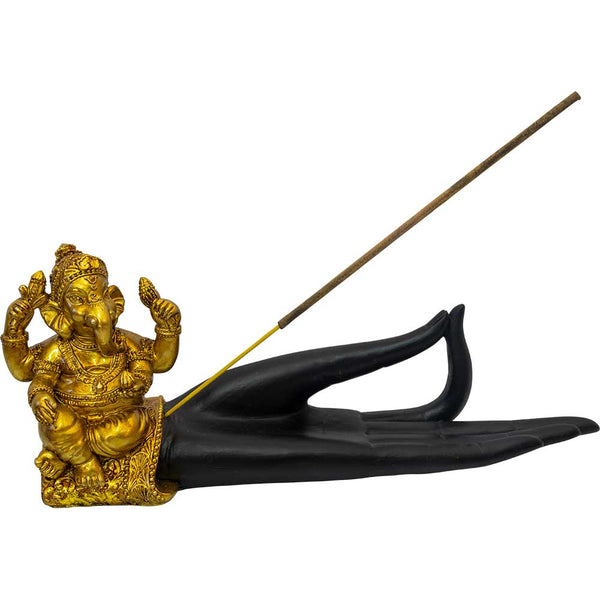 Resin Incense Holder-Ganesha Mudra Hand