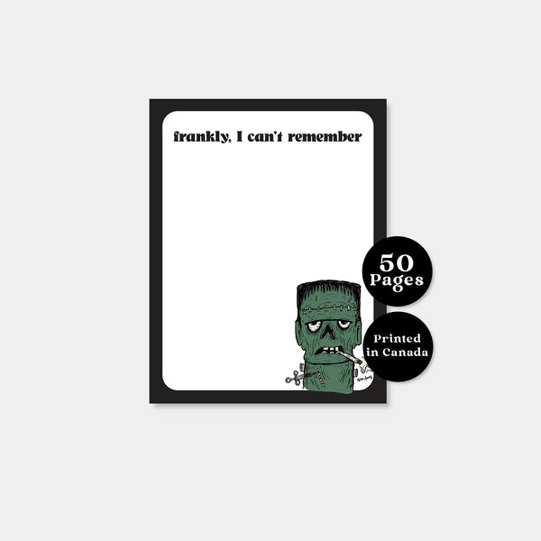 Frankly, I Can't Remember - Notepad