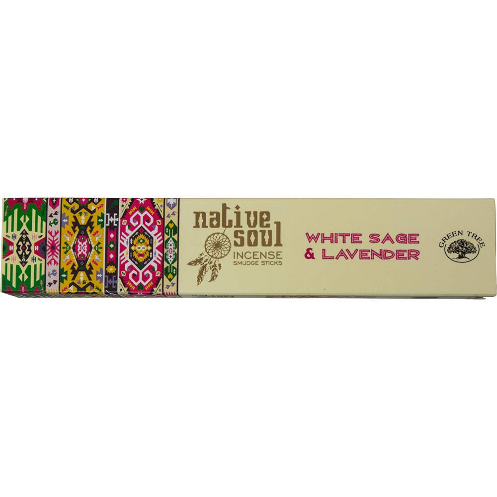 Green Tree Incense-Native Soul White Sage/Lavender
