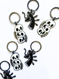 Fortune Favours the Kind - Snake - Hard Enamel Keychain