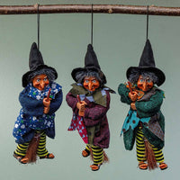 Kitchen Witch Doll Johanna blue