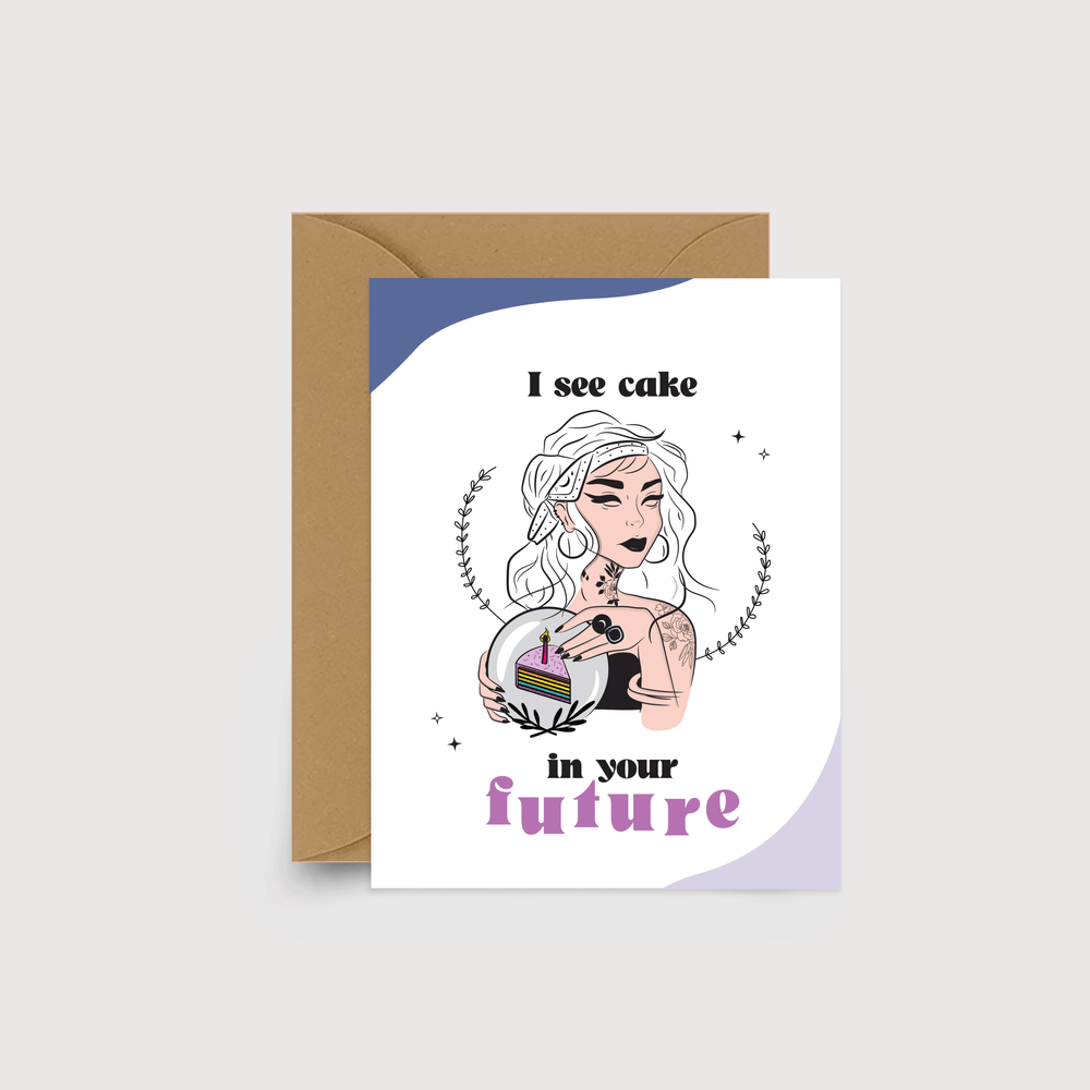 Cake Fortune Card