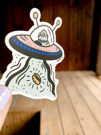 Pigeon UFO - Sticker: Yes