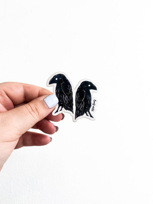 Raven Sticker: No