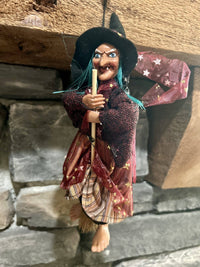 Kitchen Witch Doll Dolores red
