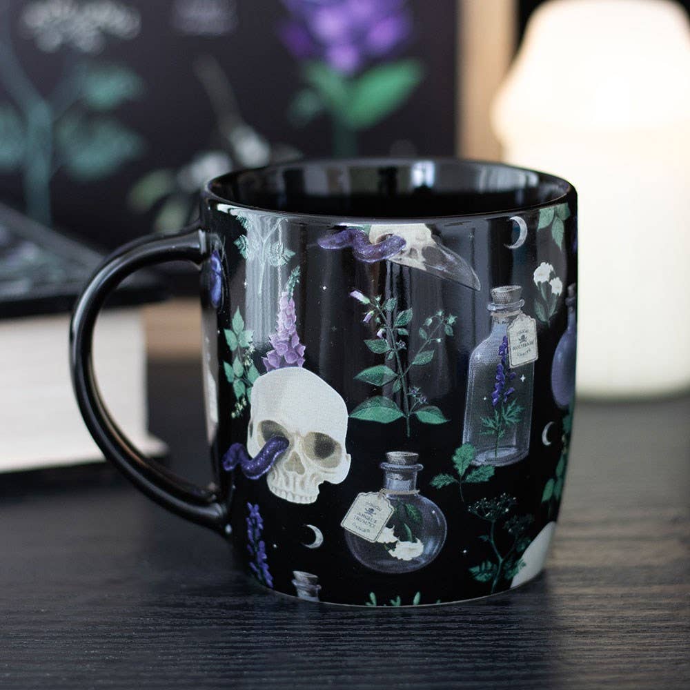 Venom & Vines Print Ceramic Mug