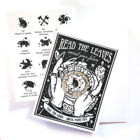 Fortune Telling Card - Tea Leaves