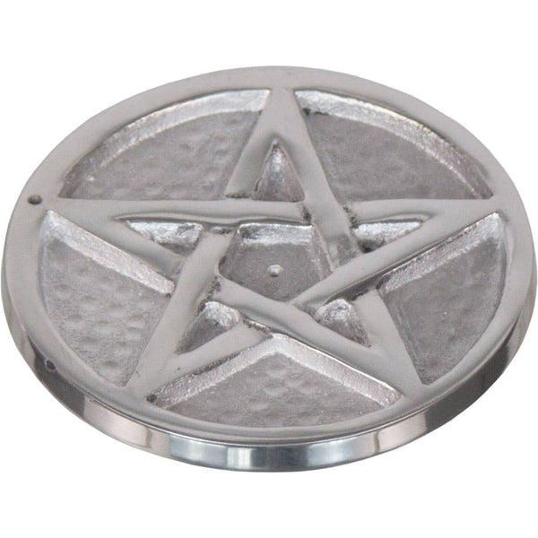 Aluminum Incense Holder/Pentacle-3.5" Di.