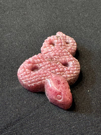 Rhodonite Snake