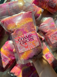 COSMIC CIRCUS 30 oz Crystal Infused Mineral Soaking Salt