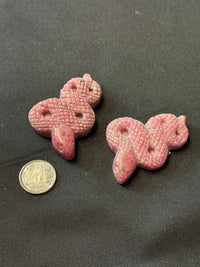 Rhodonite Snake