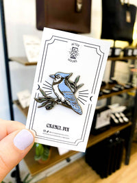 Blue Jay Hard Enamel Pin
