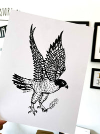 Falcon Print