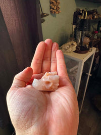 Fire Quartz Dragon Skull