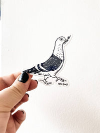 Pigeon Sticker: No