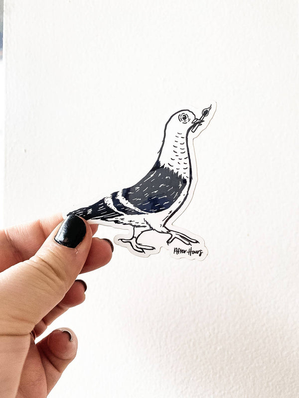 Pigeon Sticker: No