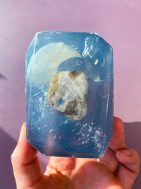 Moon Water - 7oz Natural Crystal Infused Bar Soap