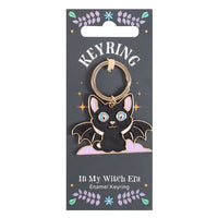 In My Witch Era Cat and Moon Keyring