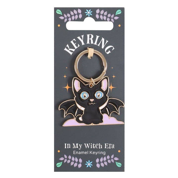 In My Witch Era Cat and Moon Keyring