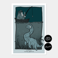 Nessie Print - 12”x18”