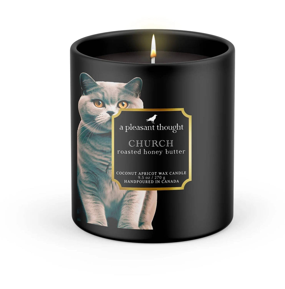 CHURCH | ROASTED HONEY BUTTER | RAVEN CANDLE: Wood