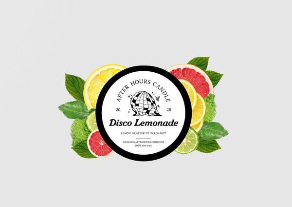 Disco Lemonade - 2oz. Tin Candle
