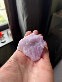 Purple Kunzite intuitively pick