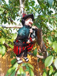 Kitchen Witch Doll Farina green