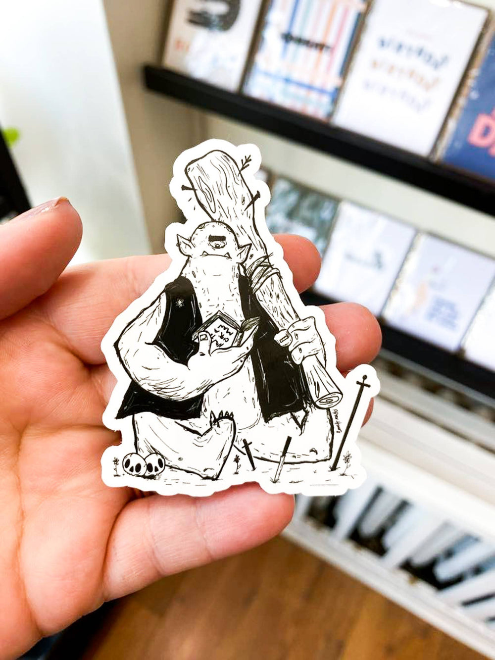 Cyclops Sticker: No