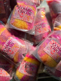 COSMIC CIRCUS 30 oz Crystal Infused Mineral Soaking Salt