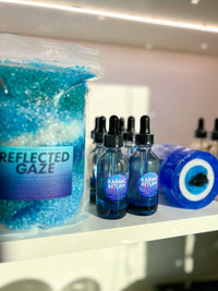REFLECTIVE GAZE 30 oz Crystal Infused Mineral Soaking Salt