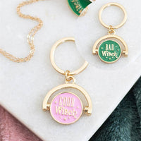 Which Witch Are You Spinning Keyring