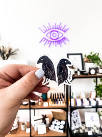 Raven Sticker: No