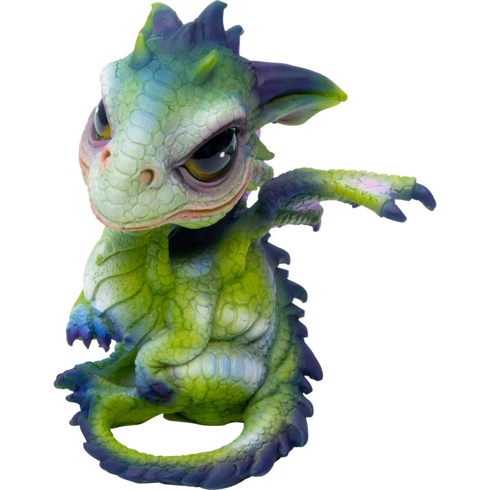 Resin Baby Dragon Figurine-Standing 3"H