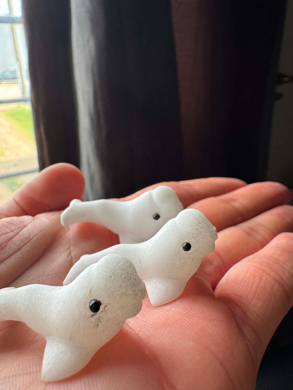 White Jade Baluga  intuitively pick