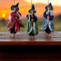 Kitchen Witch Doll Ziafi blue