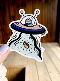 Pigeon UFO - Sticker: Yes