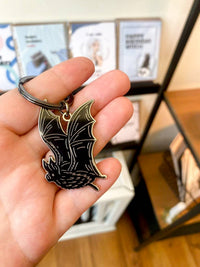 Bat Hard Enamel Keychain
