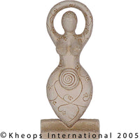Gypsum Goddess-Spring Goddess 5.5"H