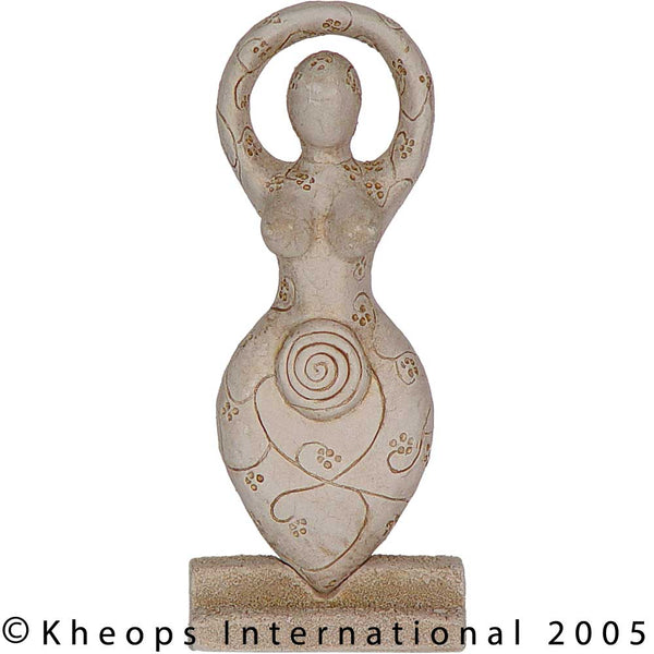 Gypsum Goddess-Spring Goddess 5.5"H