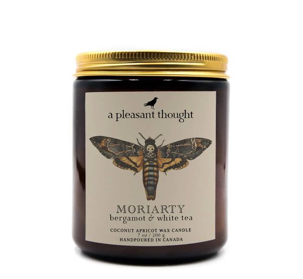 MORIARTY | BERGAMOT & WHITE TEA | JAR CANDLE: Wood
