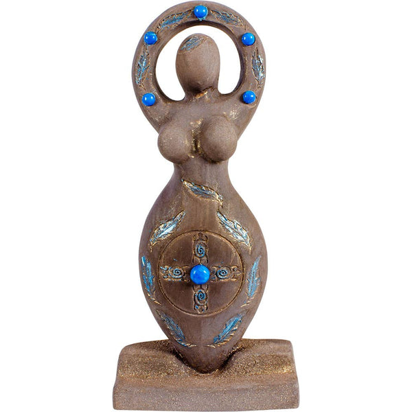 Gypsum Statue/Shaman Goddess-5.5"H