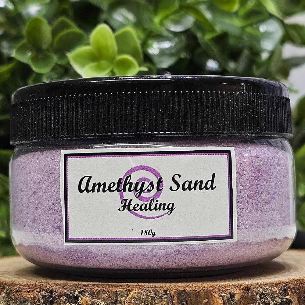 Amethyst Sand In A Jar - Healing - 180Gr.