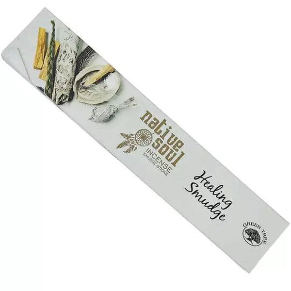 GREEN TREE INCENSE-NATIVE SOUL-15GR HEALING SMUDGE